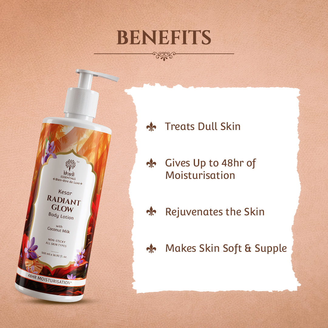 Kesar Radiant Glow Body Lotion 500ml