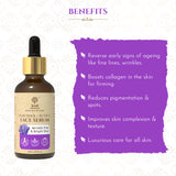 Retinol and Vitamin C Face Serum for Wrinkle Free, Glowing & Bright Skin