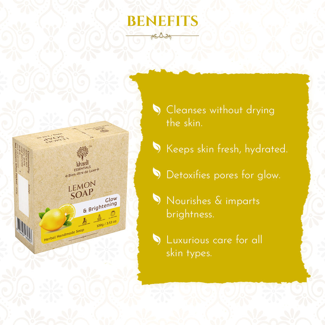 Lemon Soap for Glow and Brightening