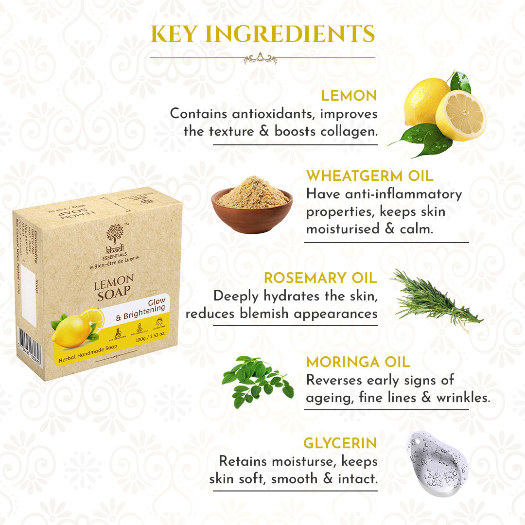Lemon Soap for Glow and Brightening
