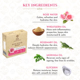 Rose Water Soap for Soft and Toned Skin