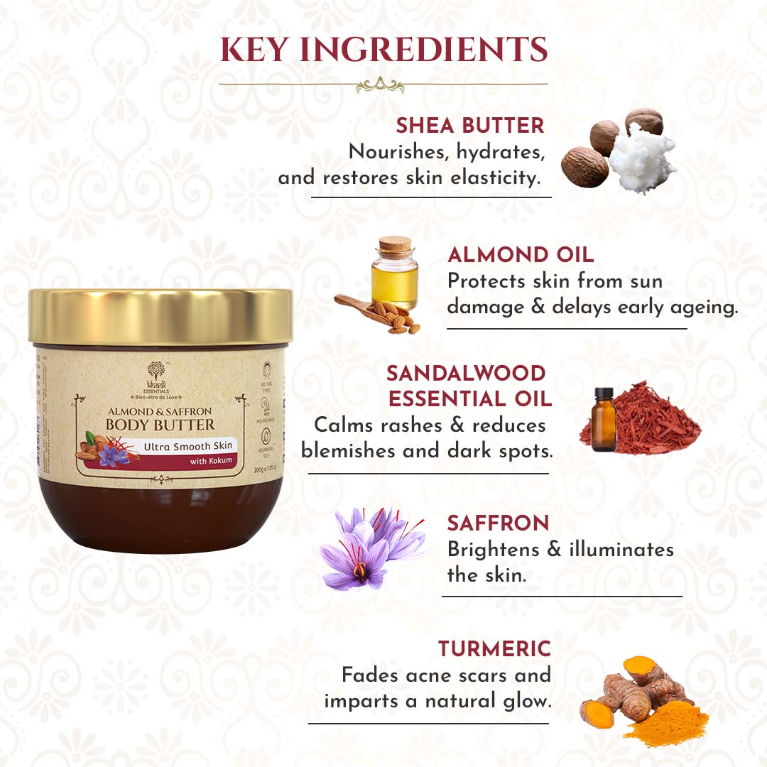 Almond & Saffron Body Butter
