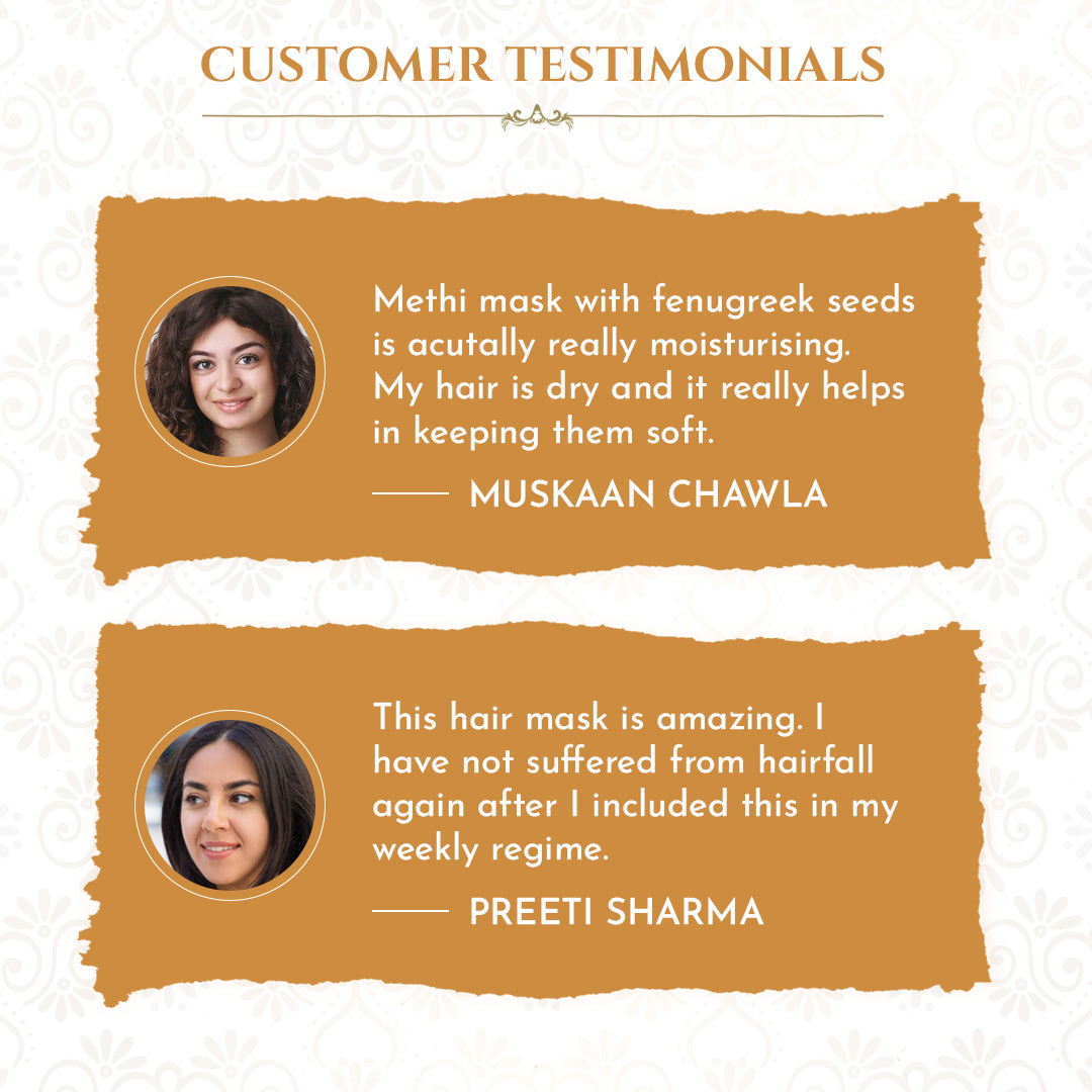 Methi Hair Growth Mask (Pack Of 2)