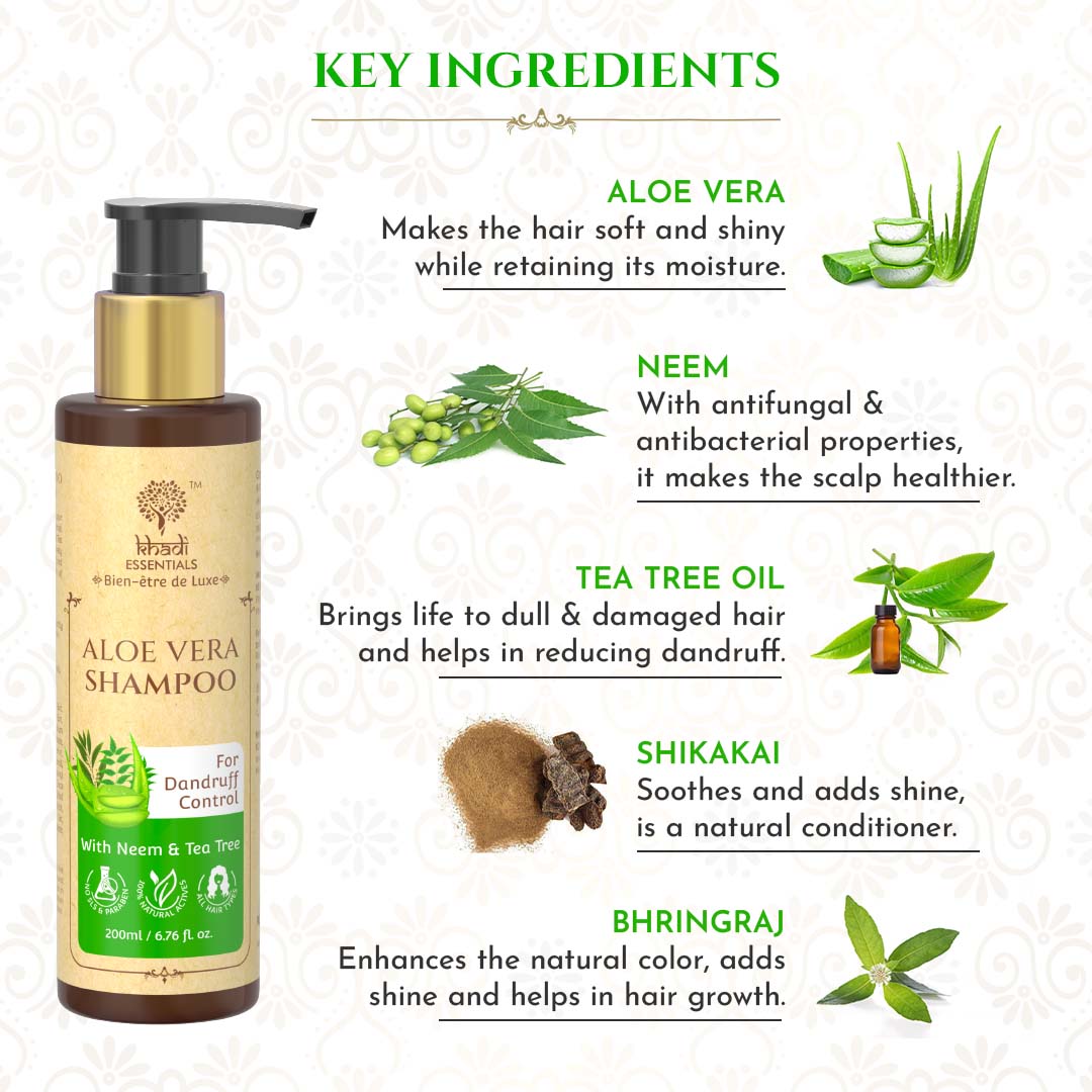 Aloe, Neem & Tea Tree Shampoo