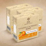 Vitamin C & Orange Soap (Pack of 3)