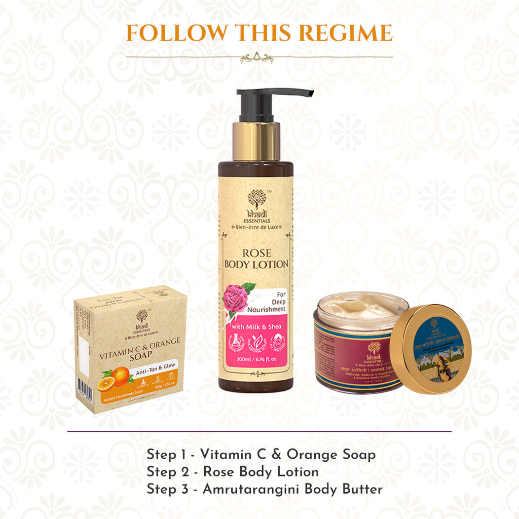 Ayurvedic Vitamin C & Orange Soap for AntiTan & Glow Herbal Handmade