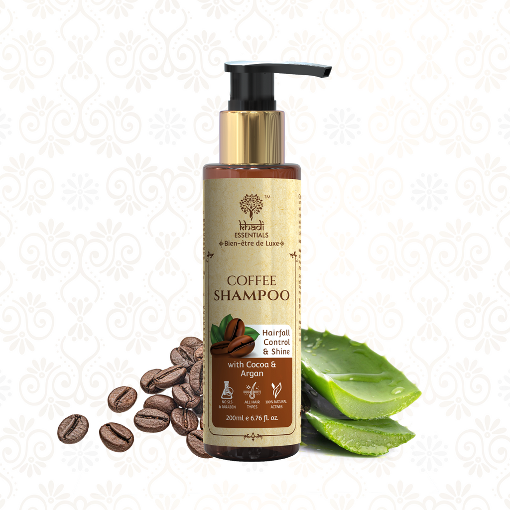 Coffee Shampoo Khadi Essentials