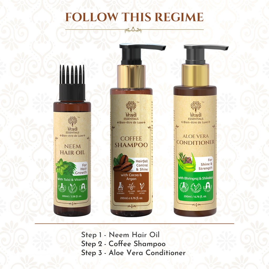 Coffee Shampoo Khadi Essentials