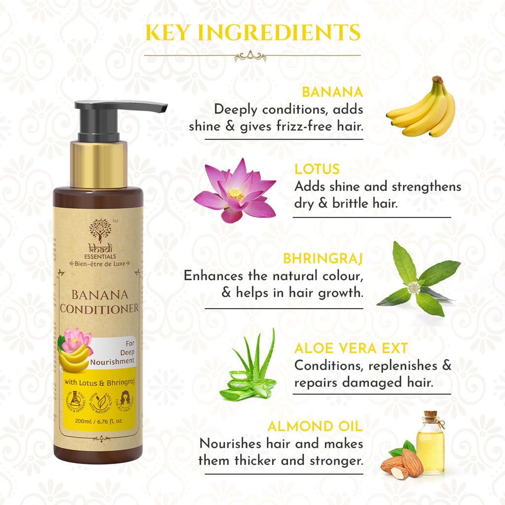 Banana Conditioner – Khadi Essentials