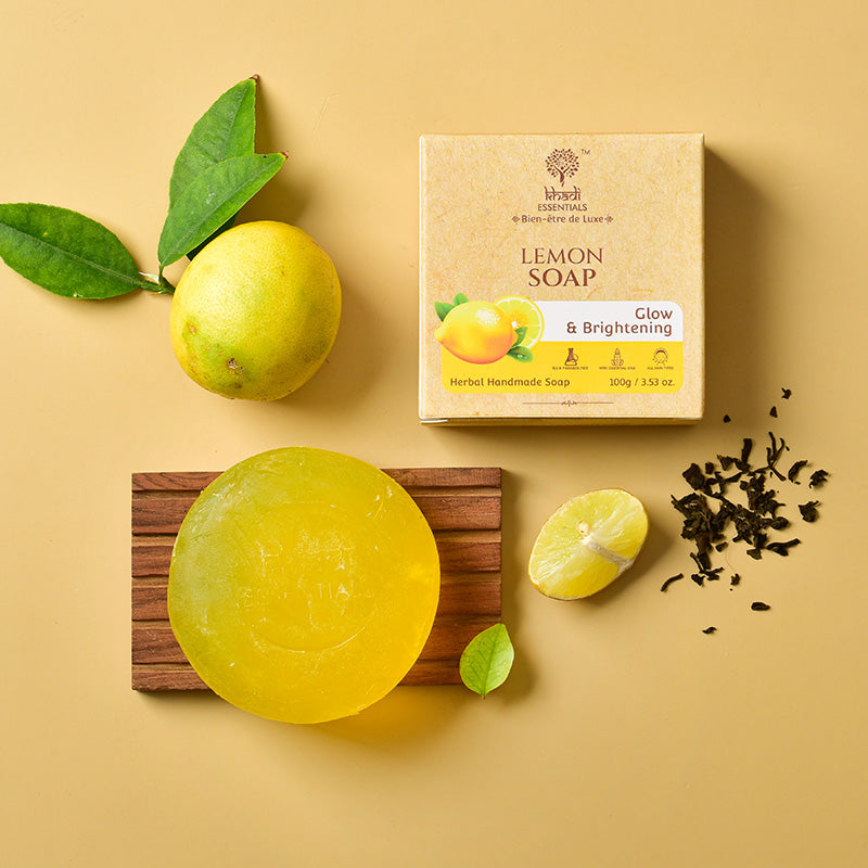 Lemon Soap for Glow and Brightening (Pack of 3)